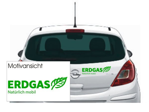 "ERDGAS - Natürlich mobil" Umwelt - Natur - Auto - Fahrzeuge