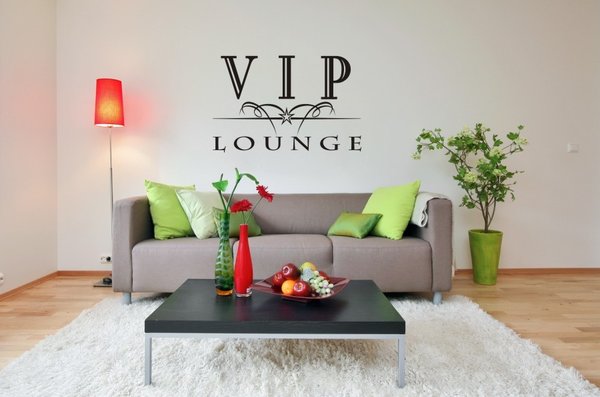 VIP - Lounge, Dekoration, Einrichtung