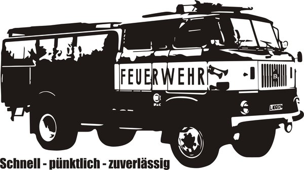 Feuerwehr  IFA W50 - Löschfahrzeug