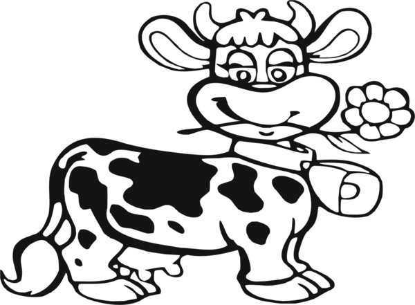 "Melklinchen" - Kuh - Tiermotiv - Kinder