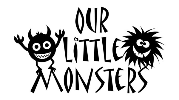Our little Monsters - Kinder - Spaß - Wandtattoo