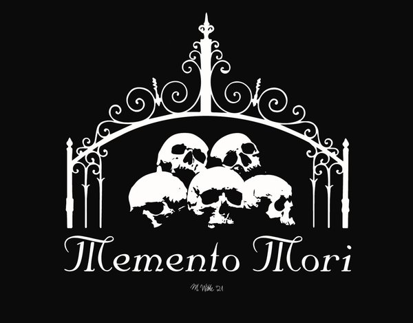 Memento Mori - Skull - Schädel - Wandtattoo // Farb- und Größenauswahl