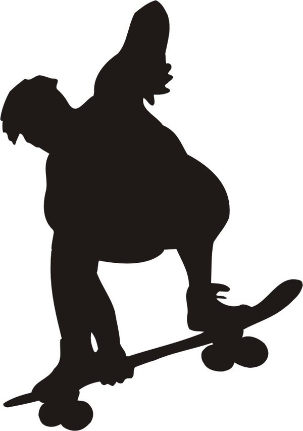 SKATER - Skaten - Skateboard - Wandtattoo