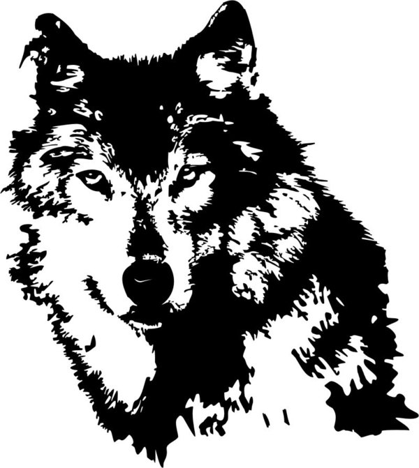 Husky - Wachhund - Hund - Autoaufkleber