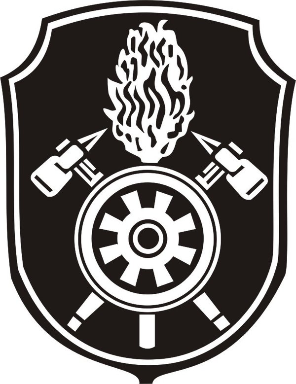 Wappen - Feuerwehr - Bayern - Wandtattoo