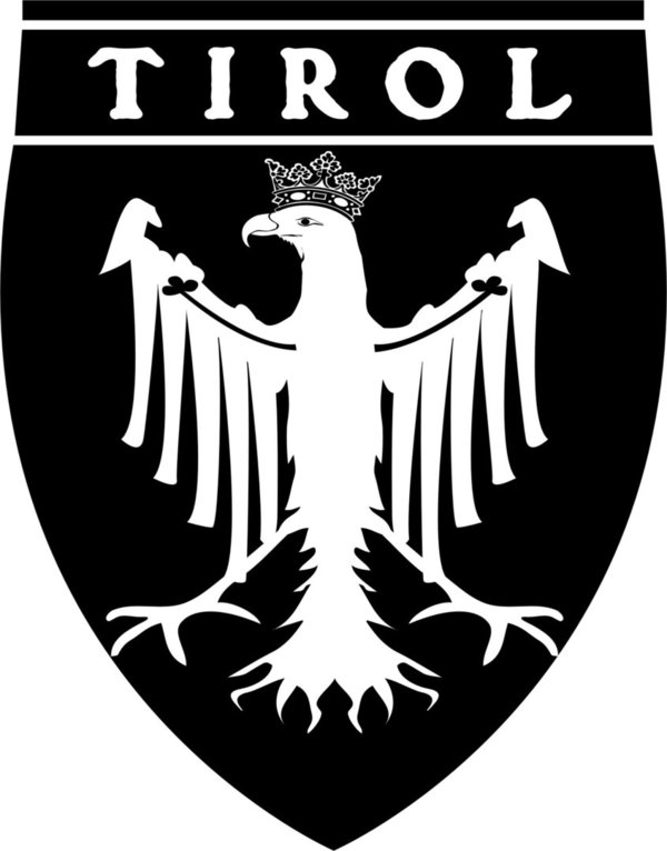 Tirol - Österreich - Adler - Wappen - Wandtattoo