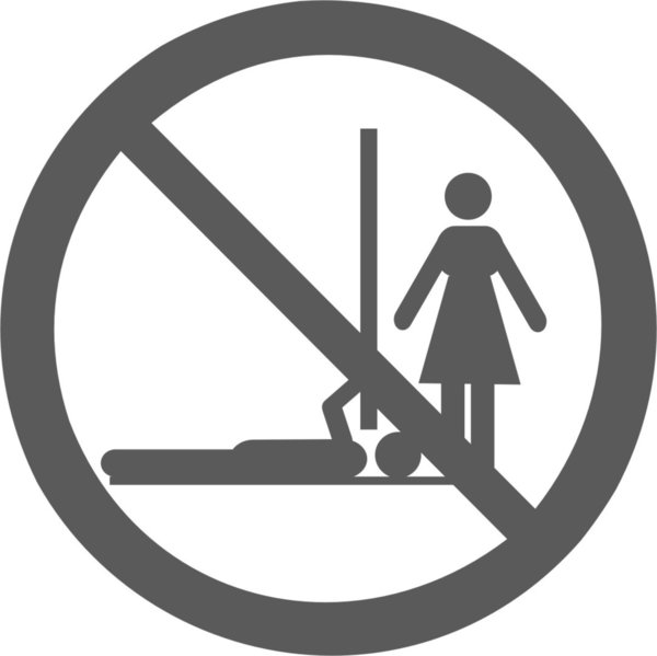 Verbot - Klo - WC - Mann - Frau - Verbotsschild - Wandtattoo