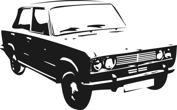 Lada 2103 - Shiguli - Kult - Oldtimer - Autoaufkleber