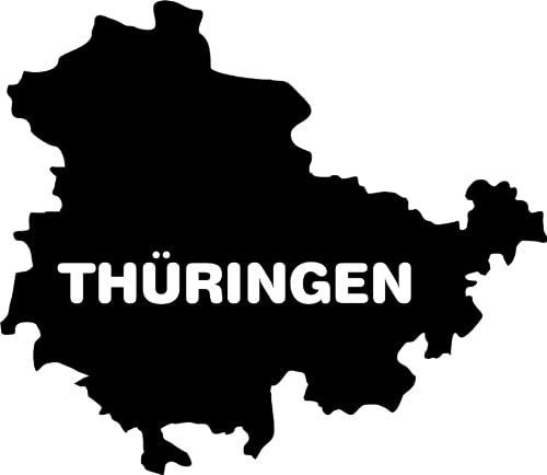 Autoaufkleber - Thüringen - Bundesländer - Deutschland